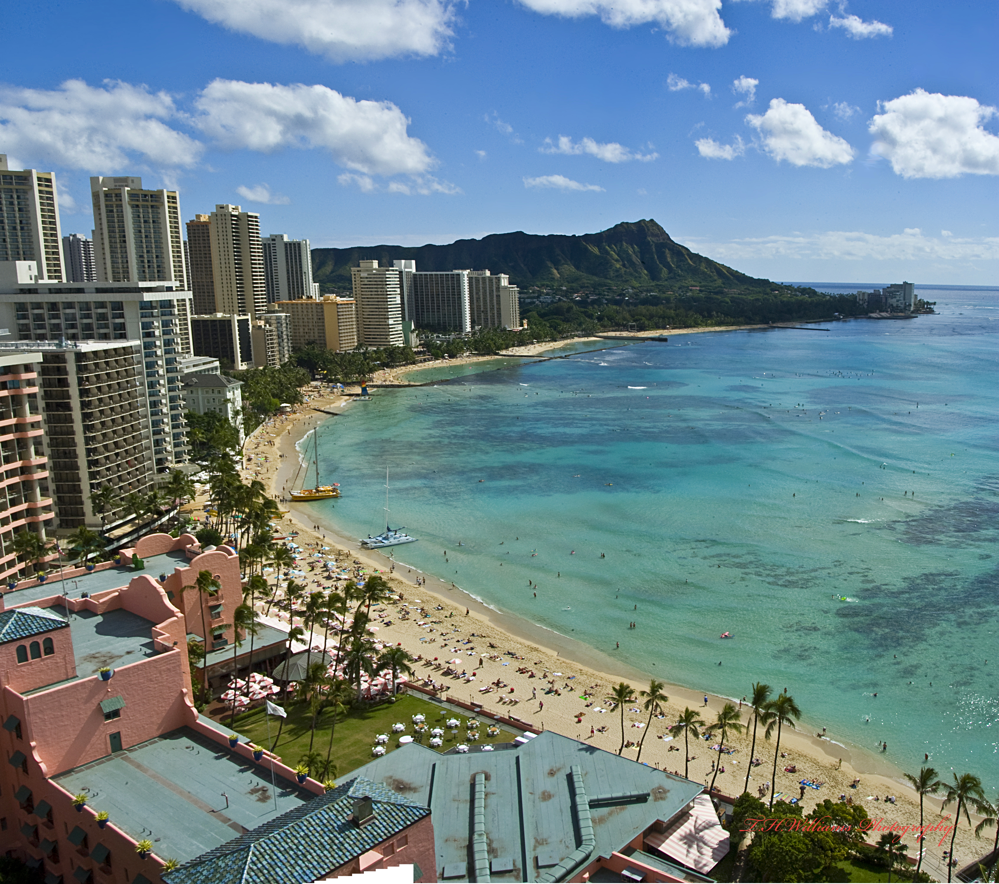 Waikiki Beach Oahu 10477