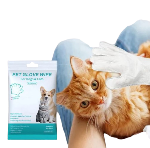Thumbnail: Pet Cleaning Gloves & Wipes