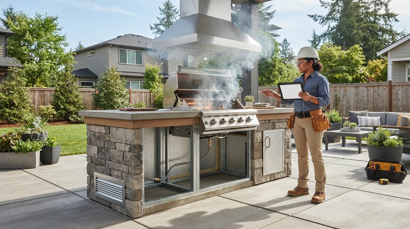 Outdoor Kitchen Ventilation Requirements: What to Plan for in 2026
