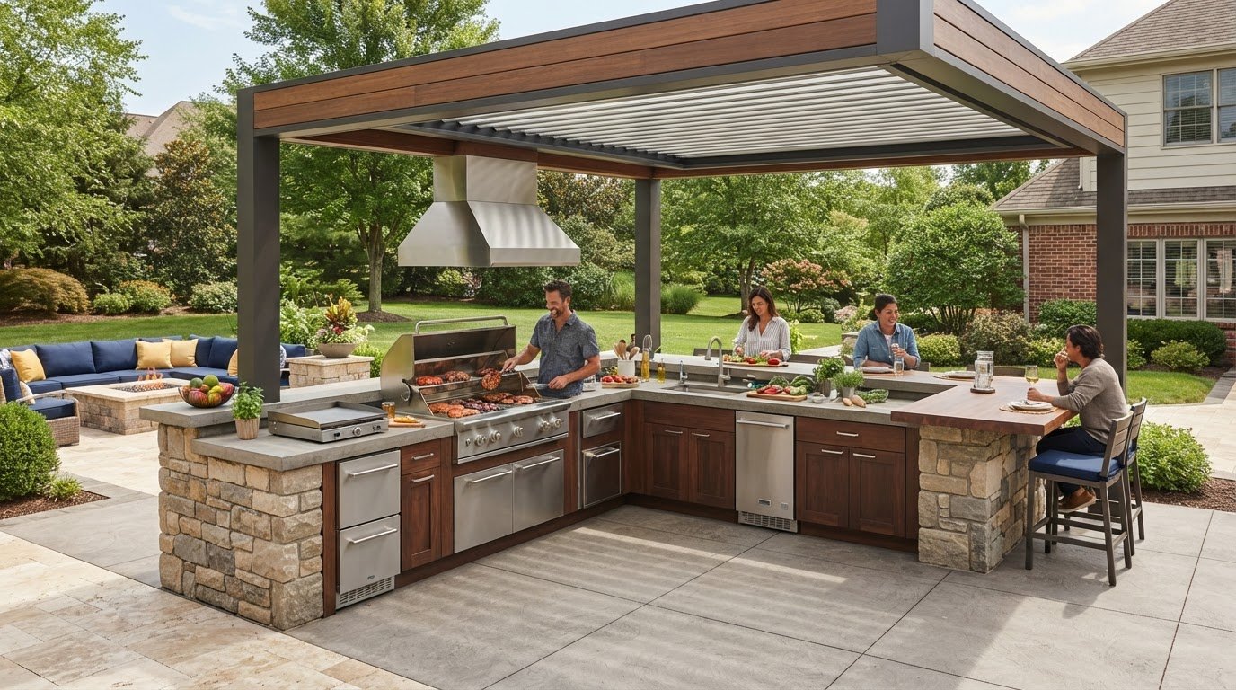 Luxury Outdoor Kitchen Features Worth the Money: A 2026 Guide
