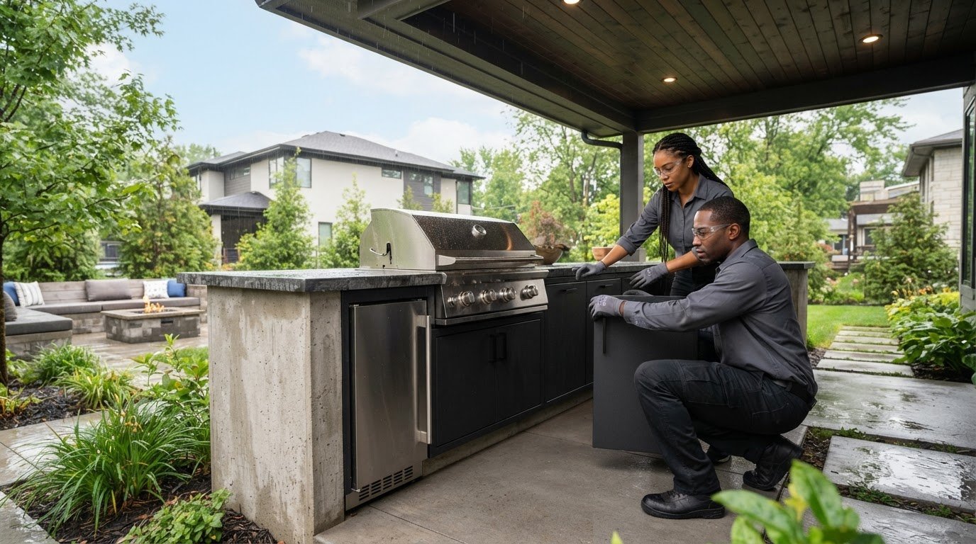 Weatherproofing Your Outdoor Kitchen With Durable Materials