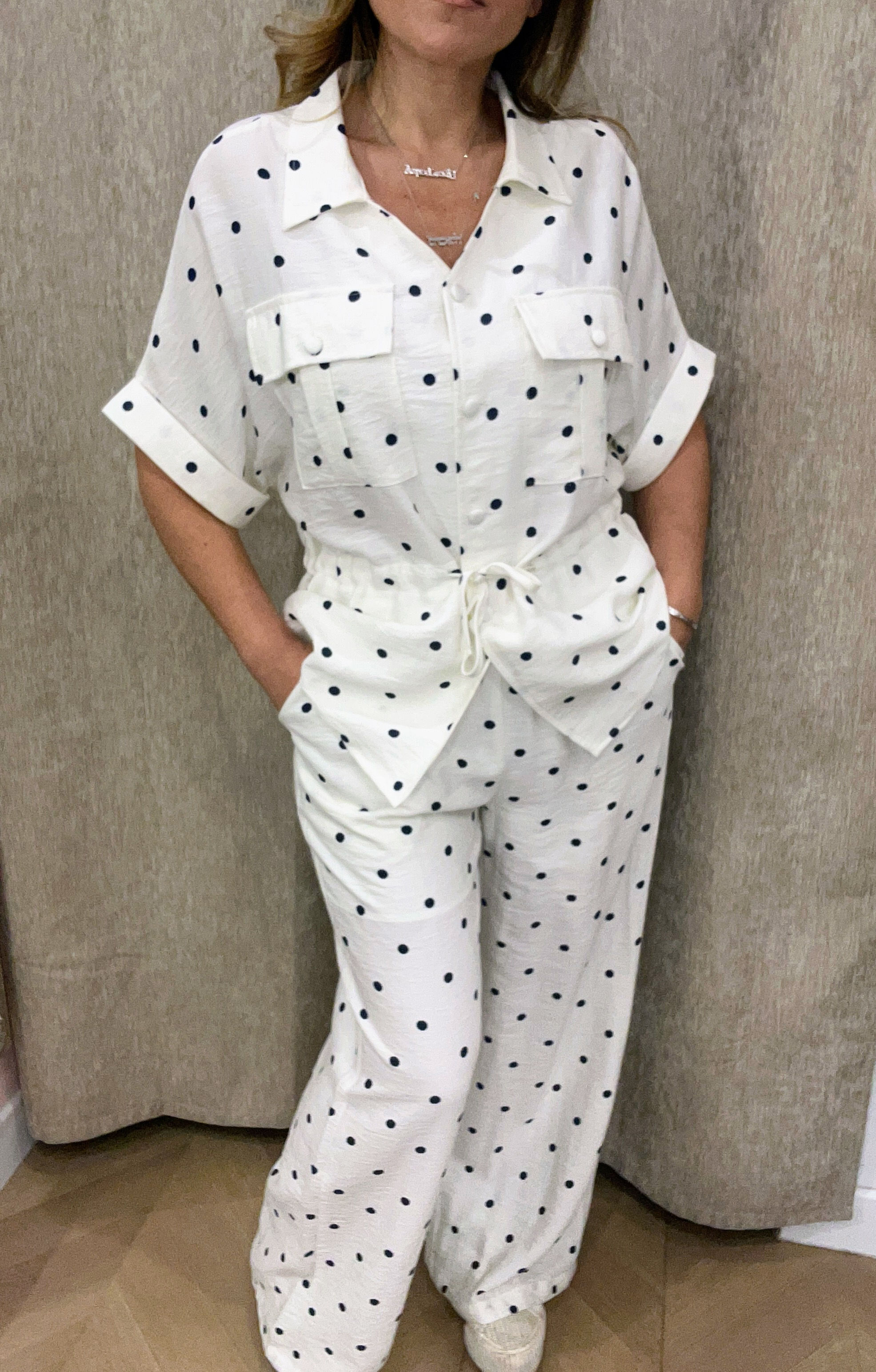 Pantalon pois