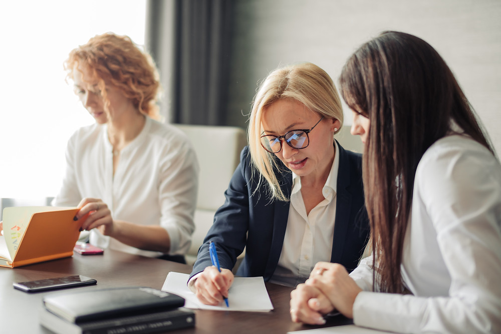 Insurance agency staff meets for training