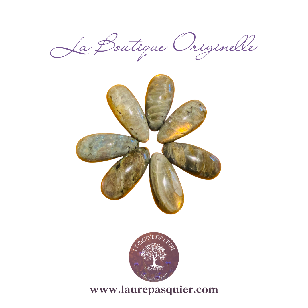 PIERRE DE MASSAGE Labradorite