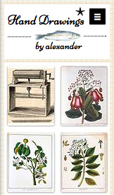 Vizuální umění website templates – Umělecký koutek