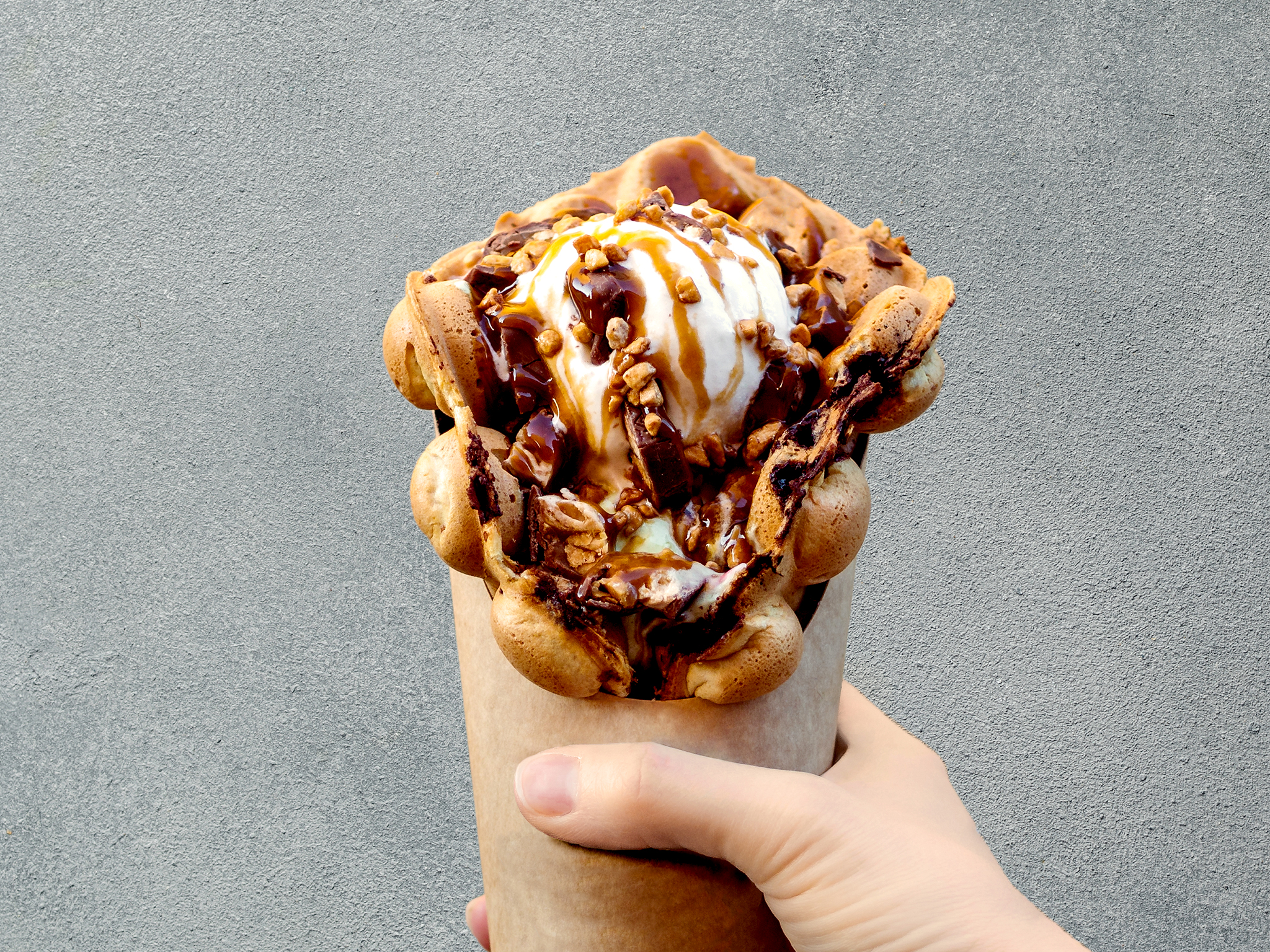 Waffle Sundaes