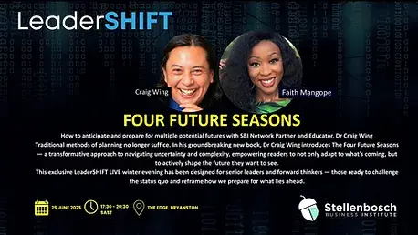 Four Future Seasons with Dr Craig Wing