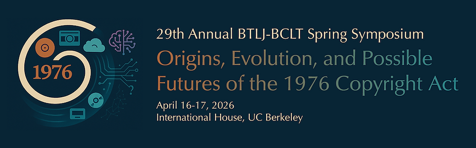 BTLJ-BCLT Spring Symposium