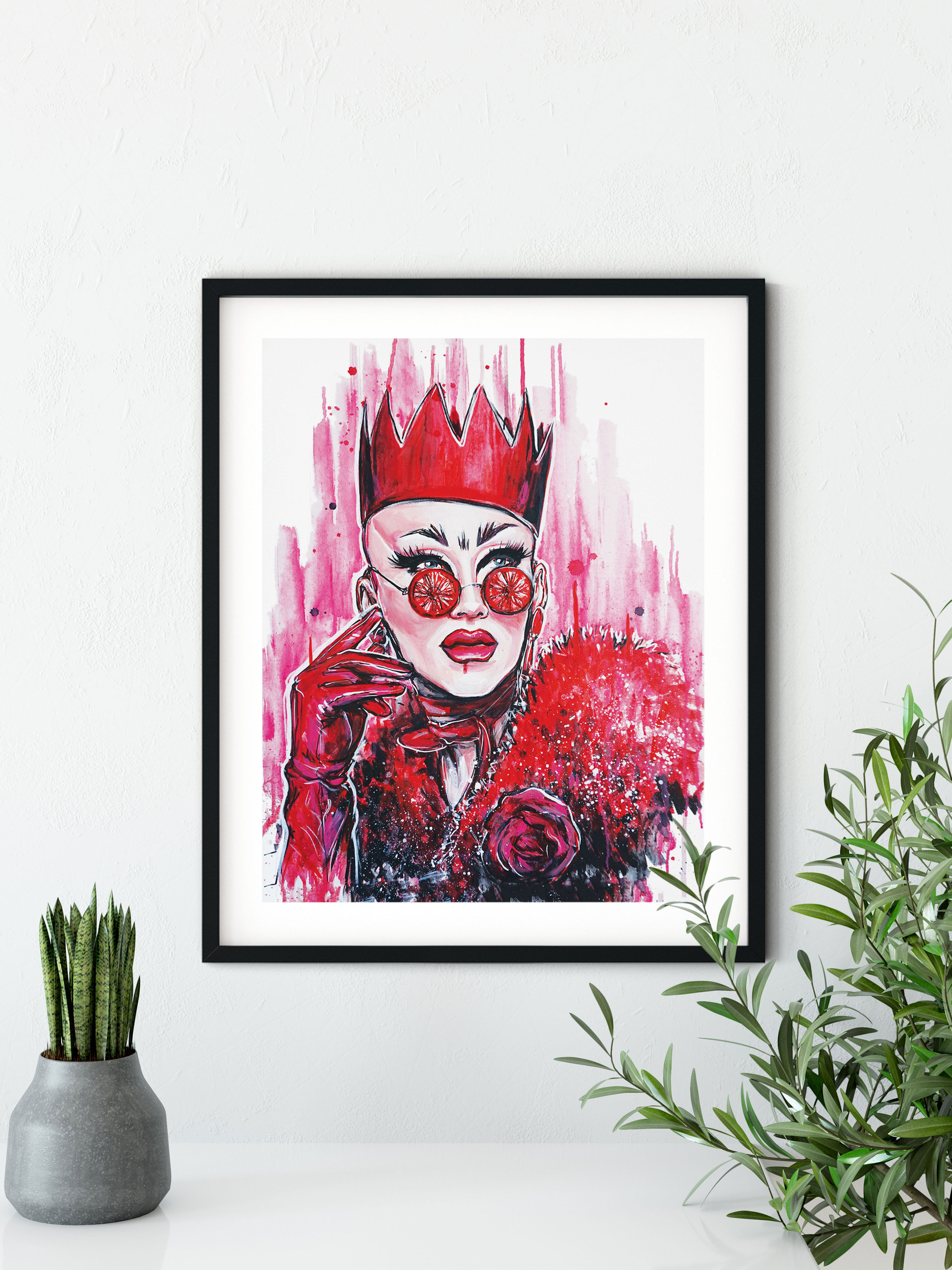 Sasha- Drag Queen Fan Art Print