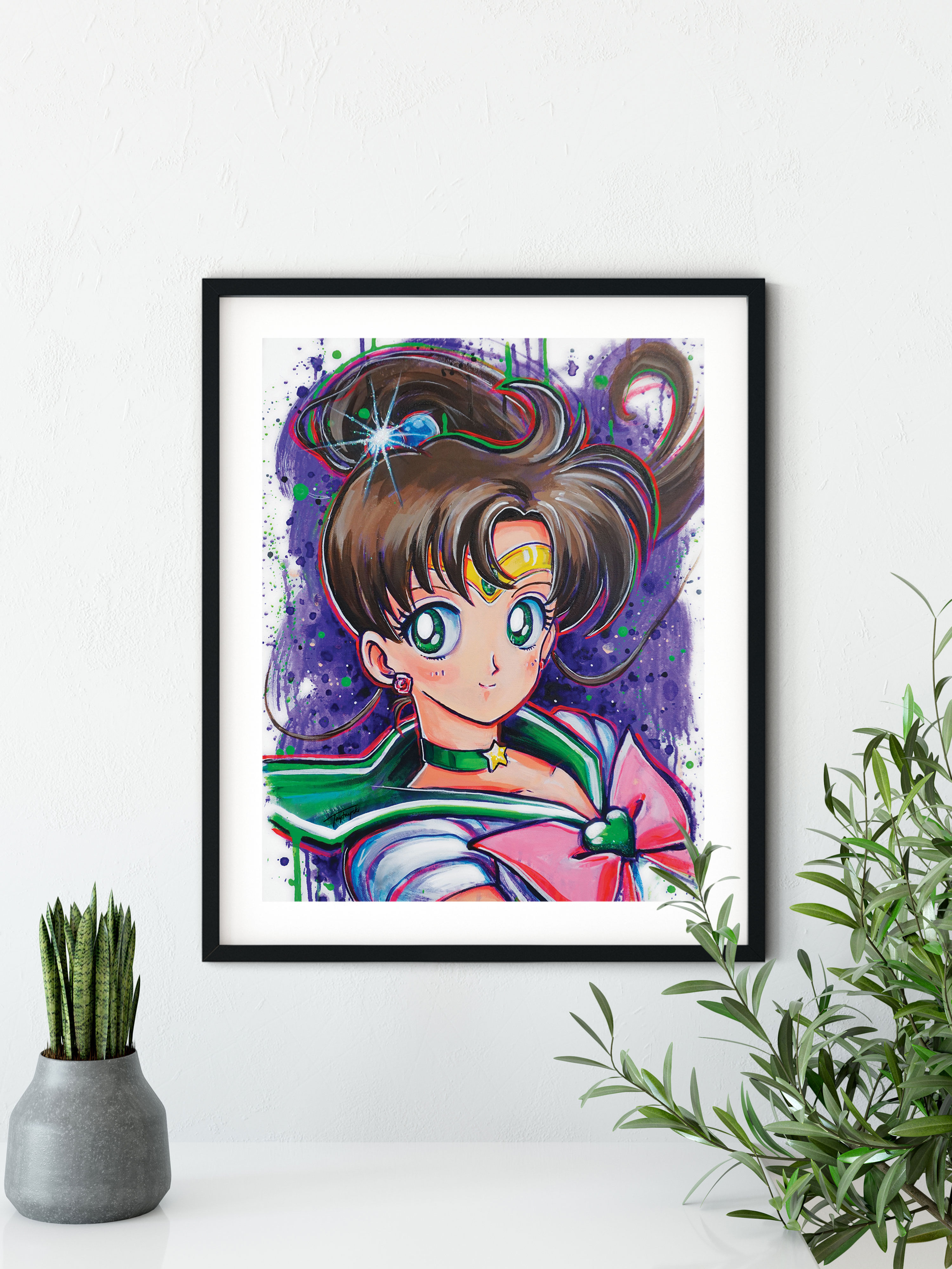 Sail0r Jupiter - Fan Art Print