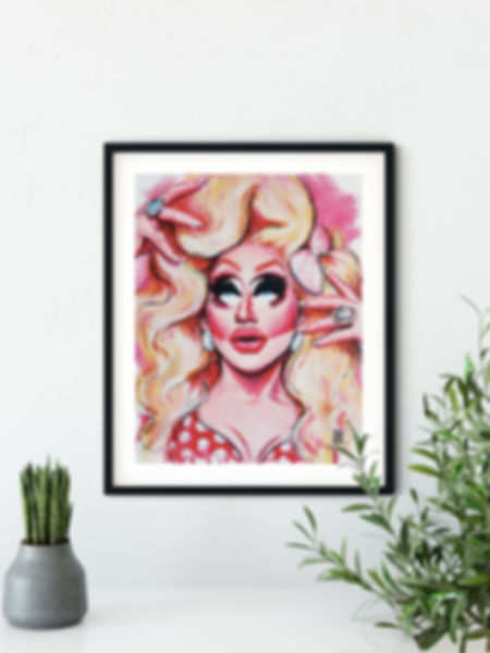 Trixie- Drag Queen Fan Art Print