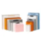 Miniaturbild: 10pcs/Lot Brown Black Red White Kraft Paper Bags With Handles Bulk Small Paper