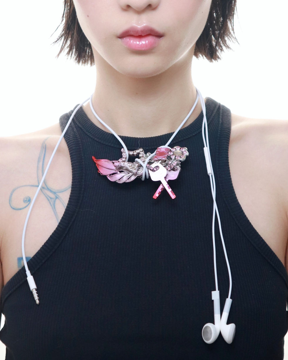 Thumbnail: [ Keynote Crush – Earphone Necklace✩♬₊˚.]