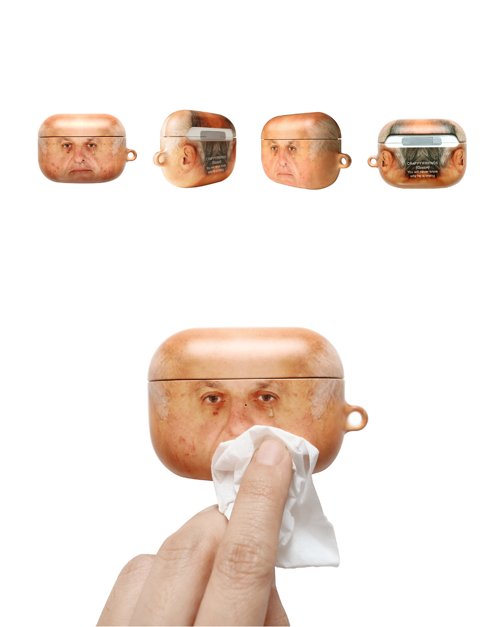 縮圖：[ Crappy Friends Airpods Case Series ]