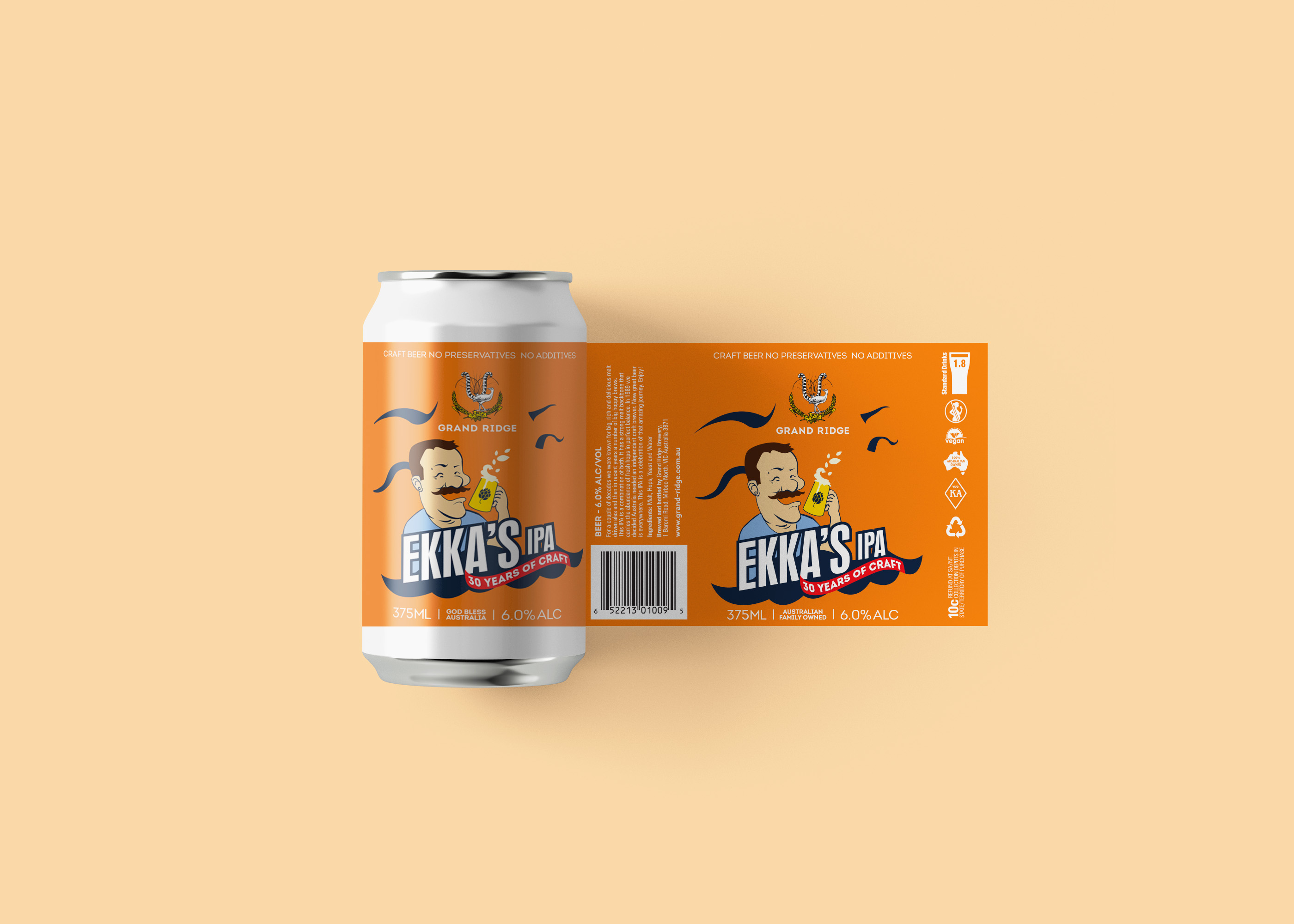 Cherry Qi Ekka S Ipa Label Design