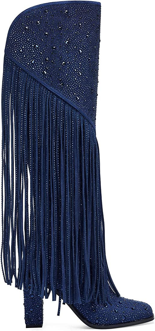 Thumbnail: Bling Fringe Boots