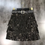 Thumbnail: Rhinestones Fringe Black Skirt