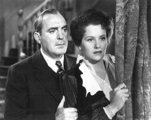 Ruth Warrick during filming