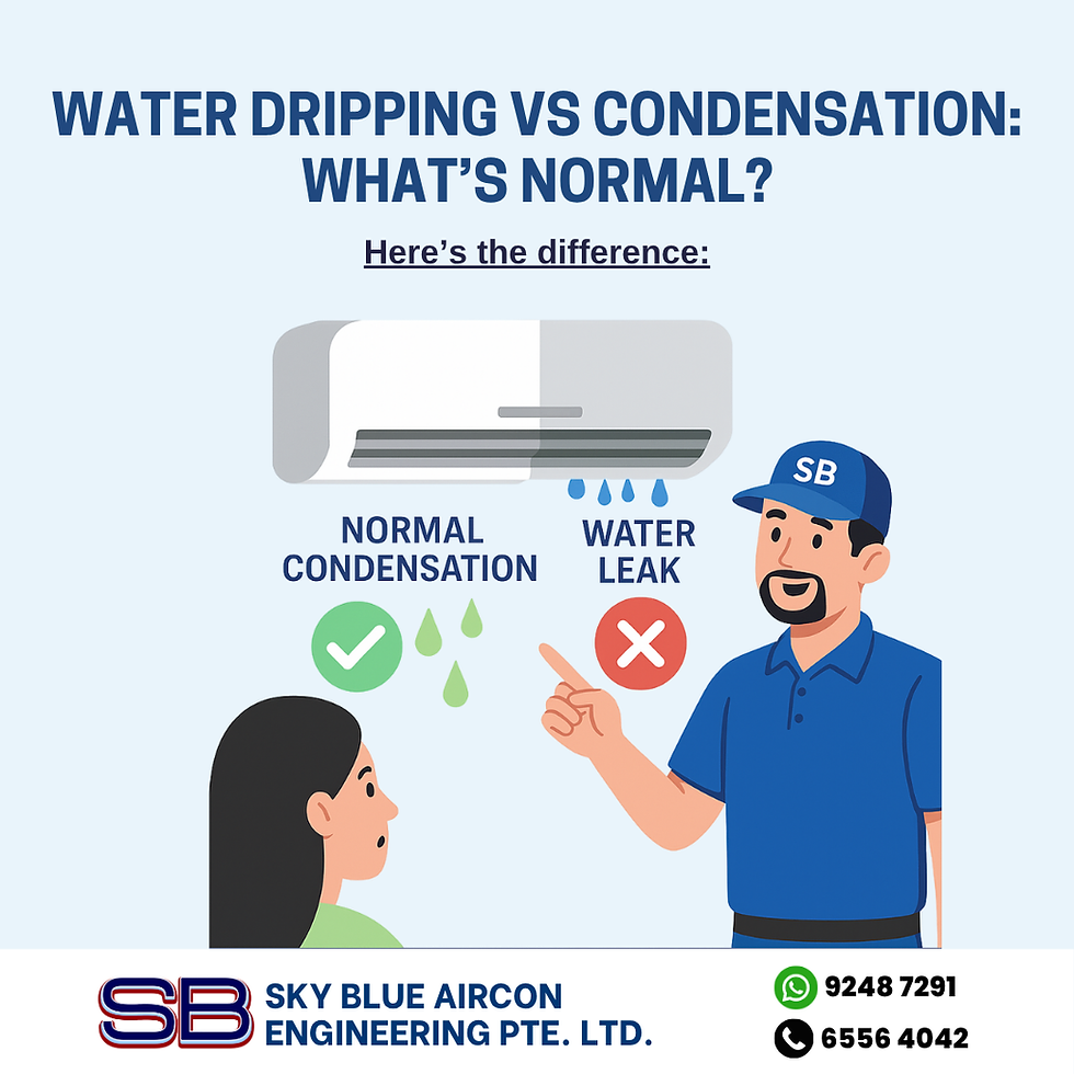 💧 Water Dripping vs Condensation: What’s Normal?