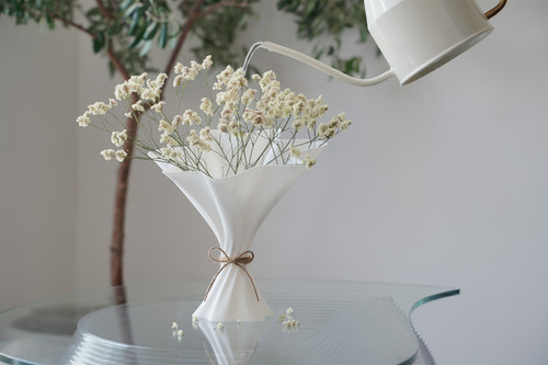 【+0.2 TABANE】花束の形のフラワーベース　花瓶 TABANE flower vase | +0.2（プラスレイテンニ）
