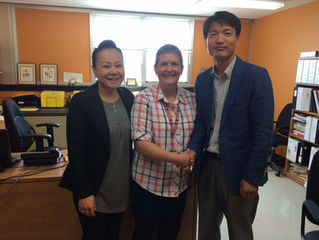 온타리오 지역 교육청 담당자 면담