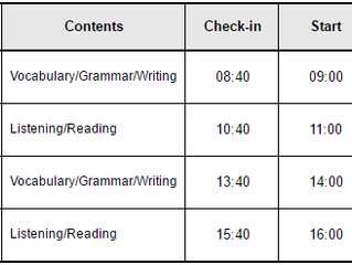 The 34th Test of Proficiency in Korean (TOPIK)