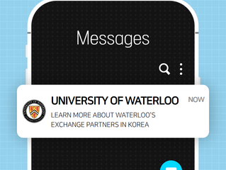 University of Waterloo - Info on Exchange Opportunities in Korea