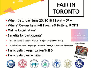 STUDY & WORK IN KOREA FAIR IN TORONTO