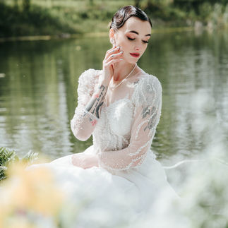 Models enjoying the wedding setups at the Cork & Crate Escape wedding photography workshop.