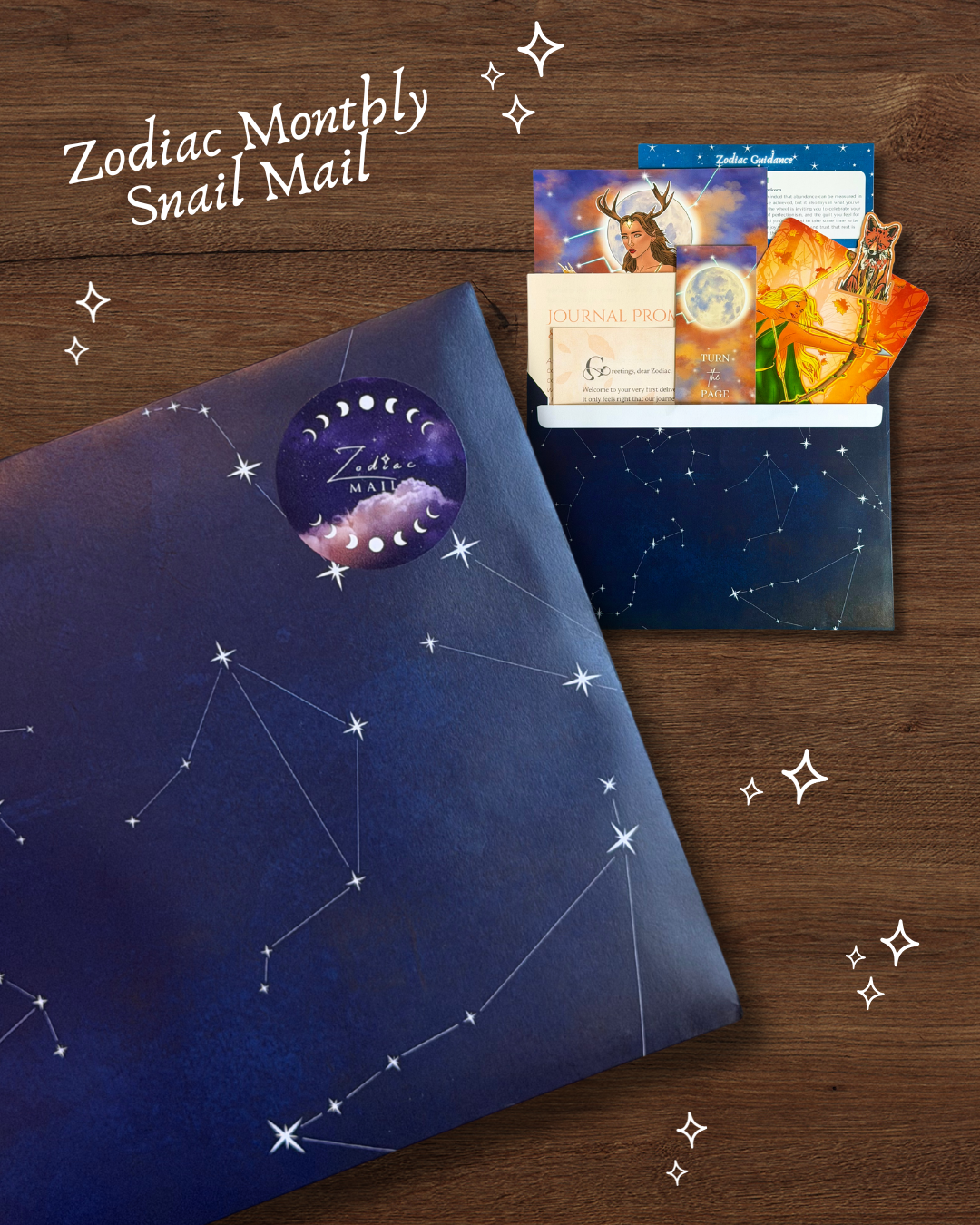 Zodiac Snail Mail Subscription