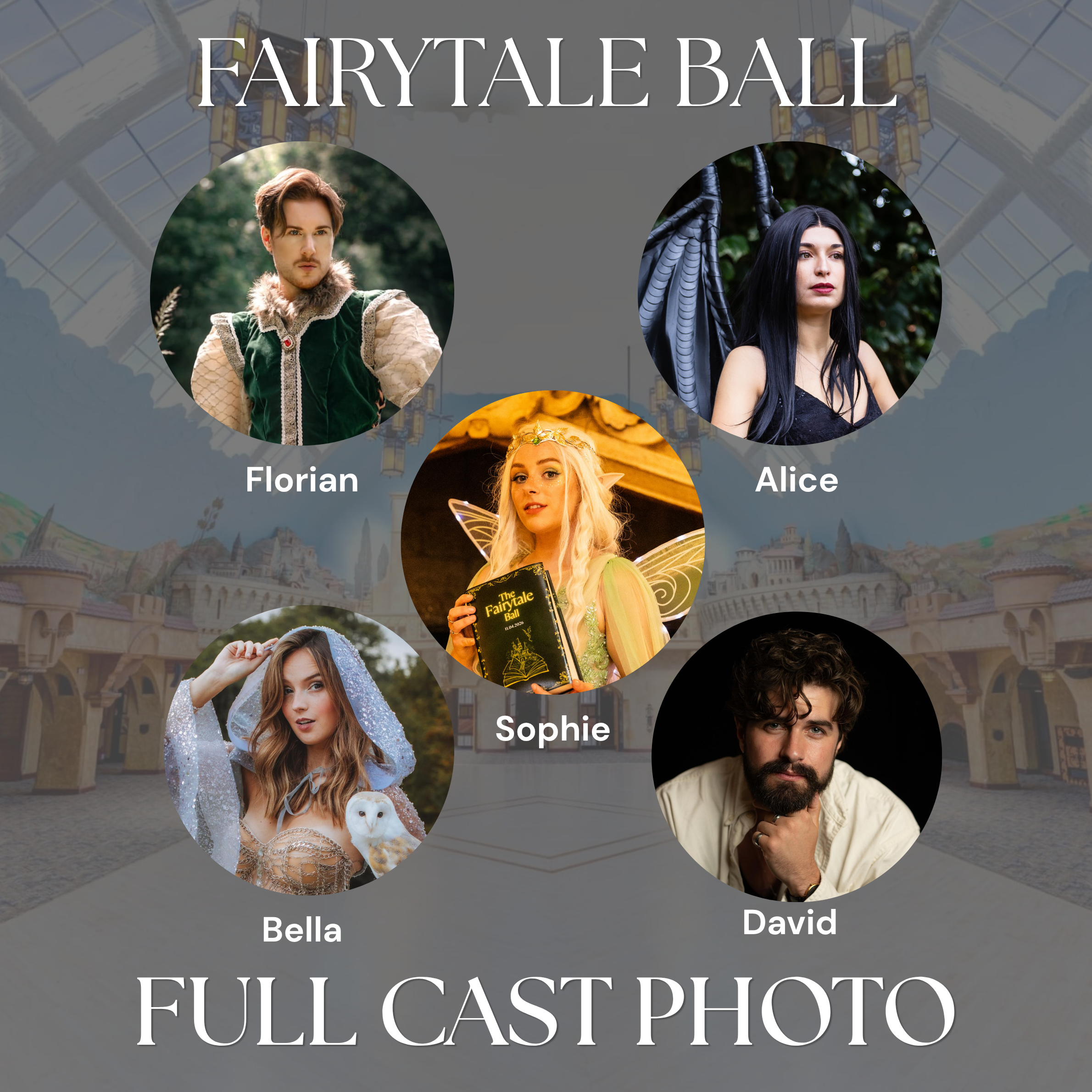 Fairytale Ball Full Cast Photo Op