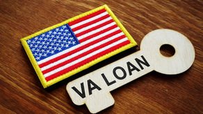 VA home loan flag
