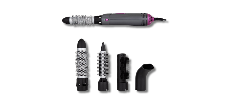 Neon 4-in-1 Hot Air Styler (Graphite & Pink)