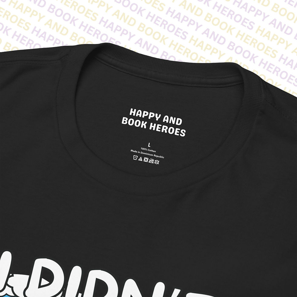 Thumbnail: I DIDN'T DO IT.  (Tragos T-Shirt) Front Collar View (Black)