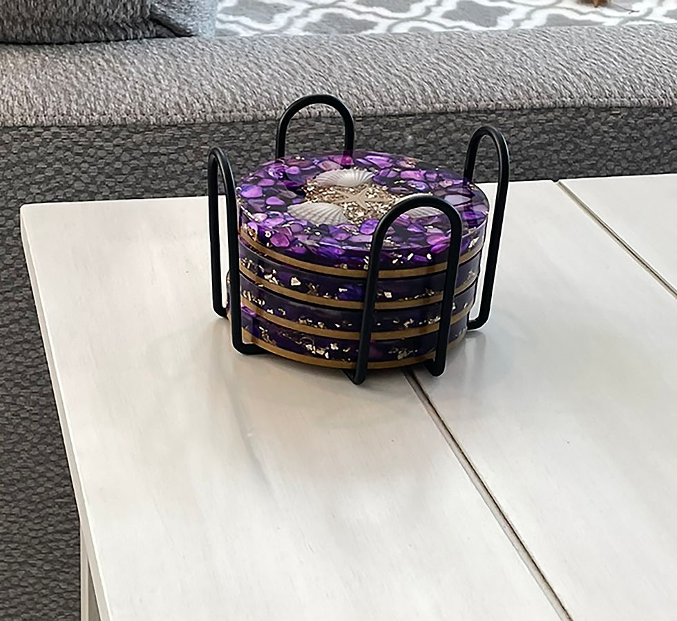 Thumbnail: Round Shell Coasters