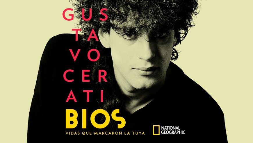 Gustavo Cerati, como nunca se había visto.