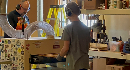 Learning trades is great for bonding