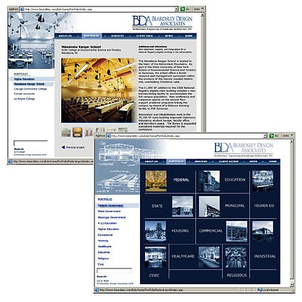 Beardsley web design