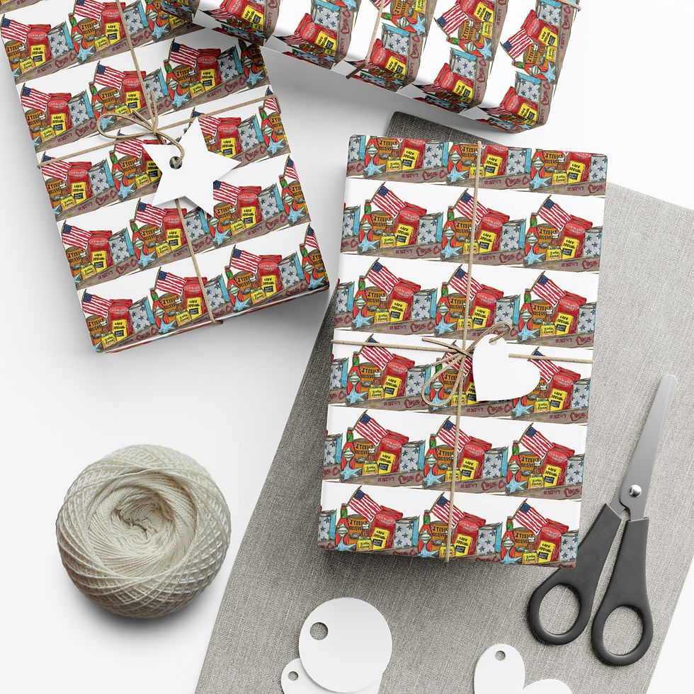 Thumbnail: Cajun Gift Wrap Paper
