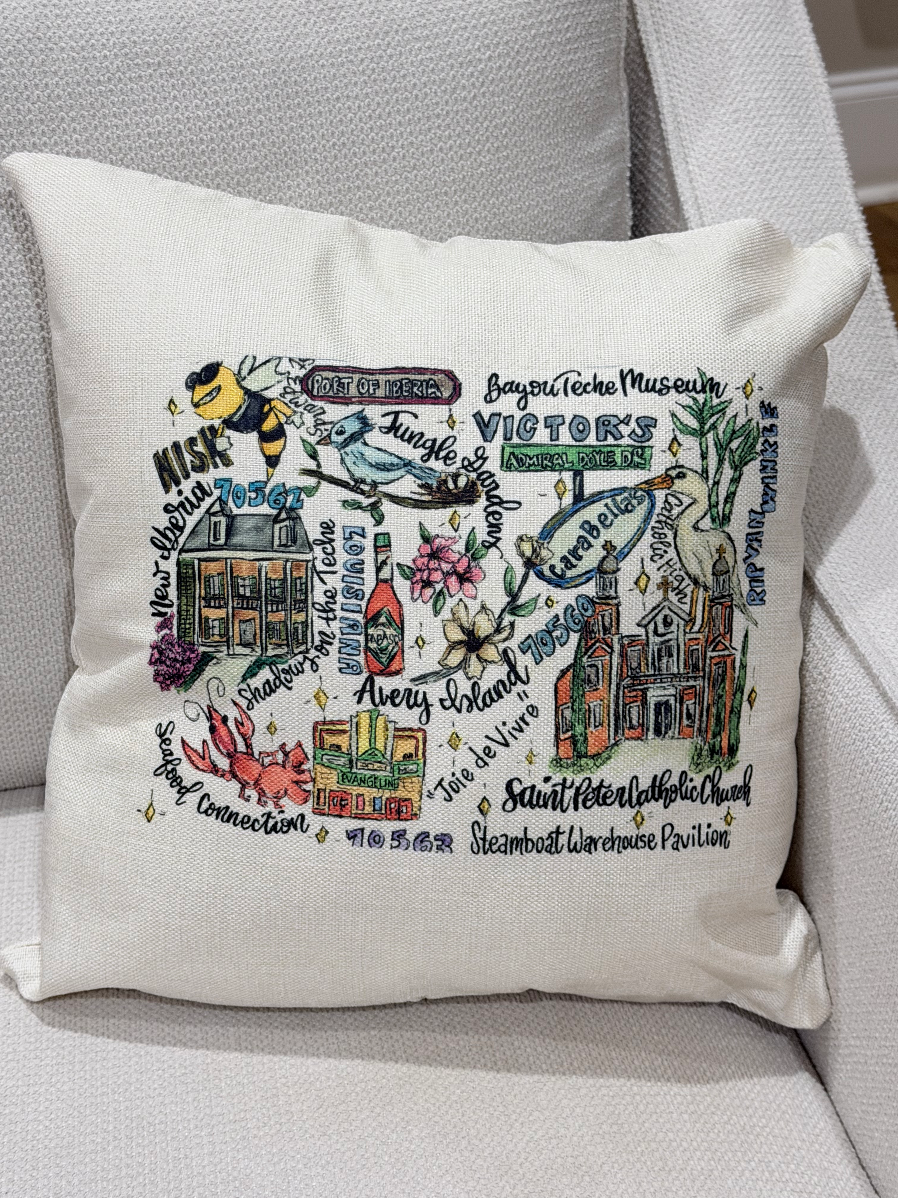 New Iberia, La Pillow