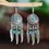 Thumbnail: Bohemian Style Earrings With Natural Stones