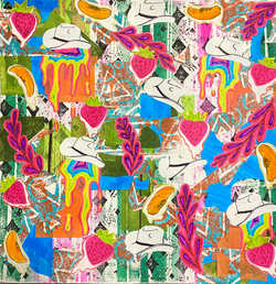 collage & printmaking project