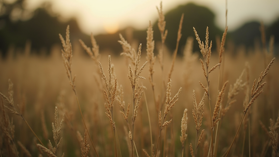 Vista de trator em campo com manutenção preventiva