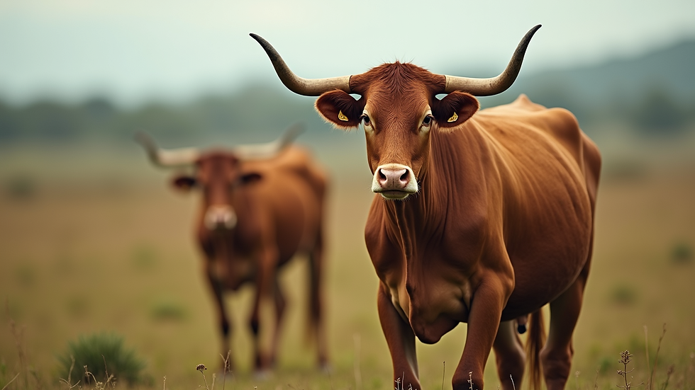 Vista aérea de rebanho bovino com identificação digital