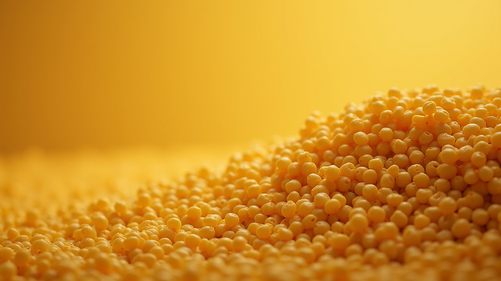 Close-up de folha de soja com sinais de deficiência nutricional