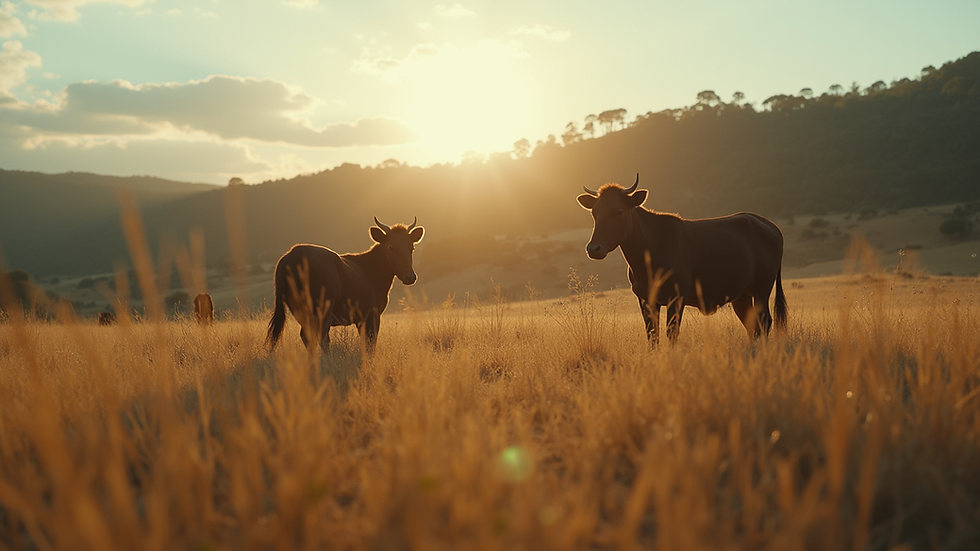 Vista aérea de trator trabalhando em pequena propriedade rural