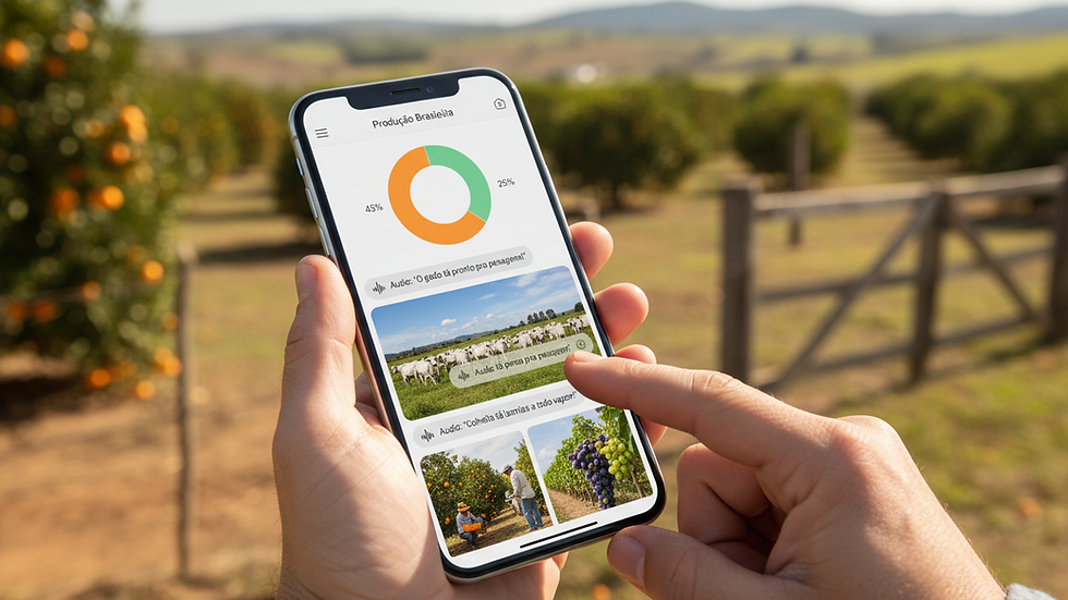 Aprimore sua gestão com um app de gestão agrícola