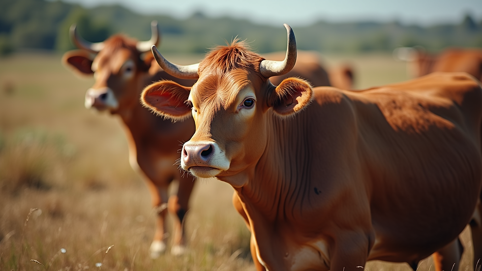 Vista lateral de cocho com suplemento contendo ureia para bovinos