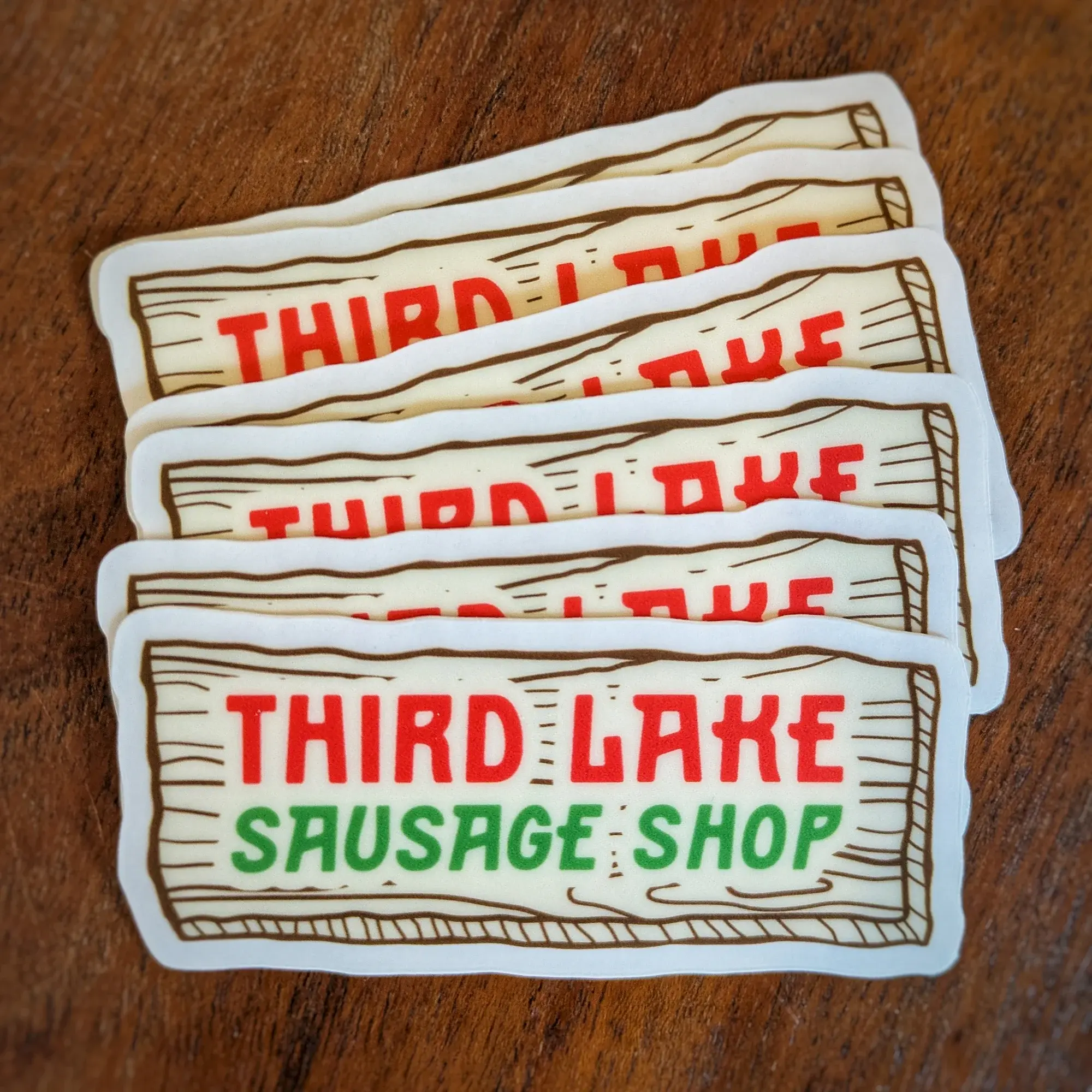 Third Lake Sausage Shop Sticker