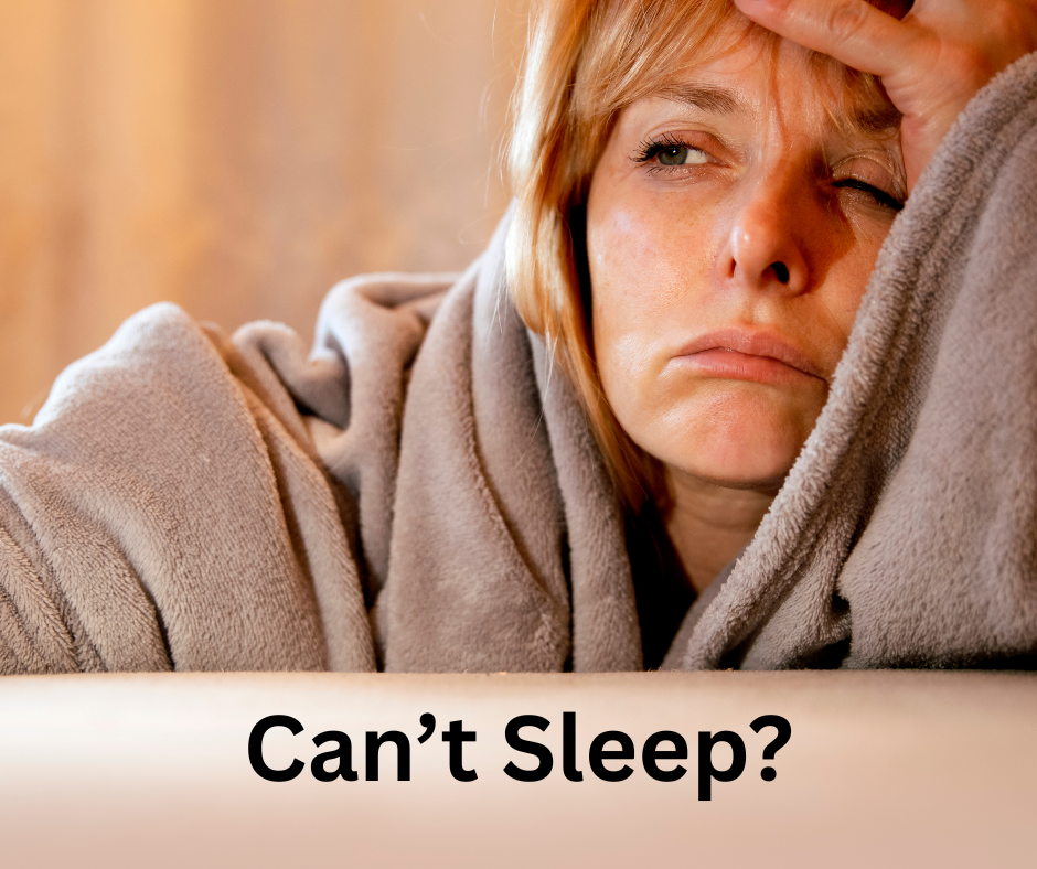 Photo of a lady looking tired - lack of sleep